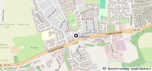 Map showing the location of 14 Broadway