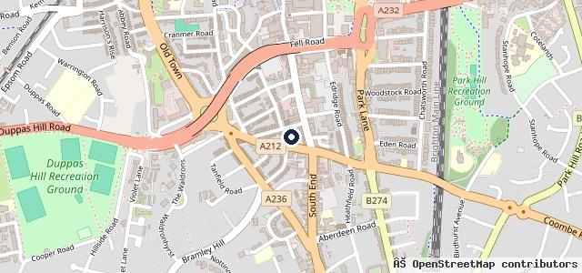 Map showing the location of MR Clutch Autocentres