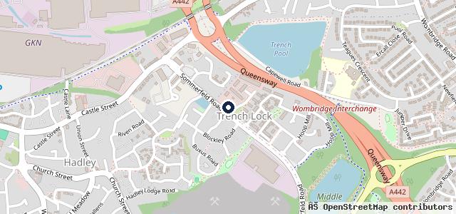 Map showing the location of Enterprise Garage (Telford) Ltd