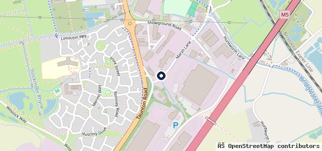 Map showing the location of West Country Garage Ltd