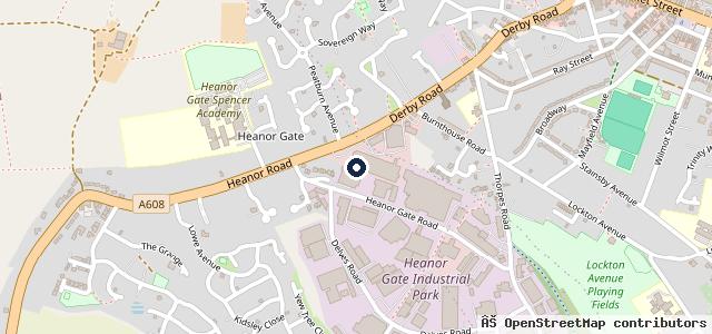 Map showing the location of PC Autos