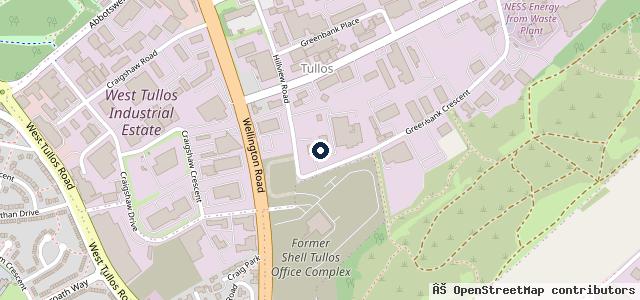 Map showing the location of Premier Motors Tullos Ltd