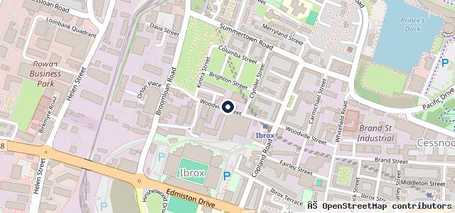 Map showing the location of Proctor's