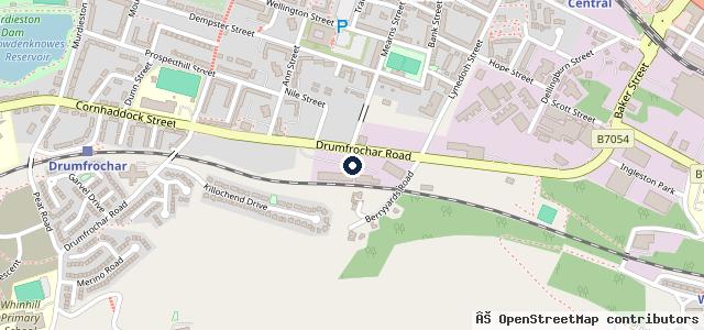 Map showing the location of R & S Autos