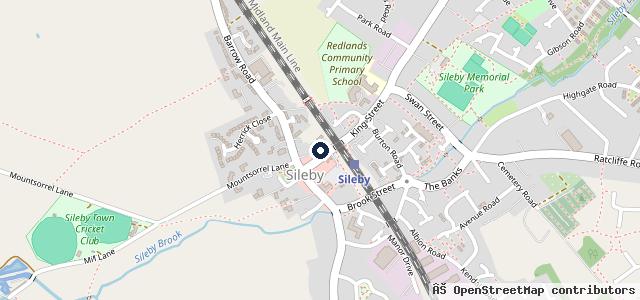 Map showing the location of County Motor Services