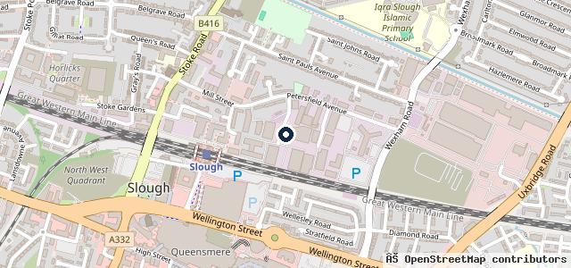 Map showing the location of Reliance Auto Test