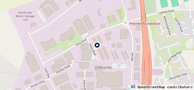 Map showing the location of Richard Martin High Volt Garage