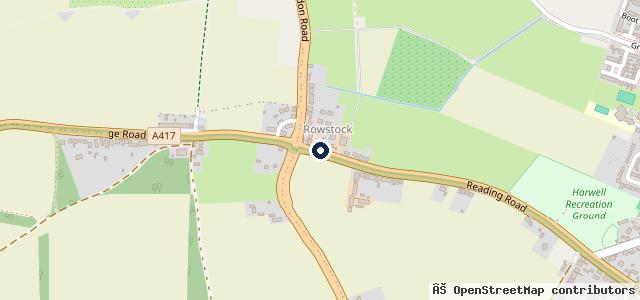 Map showing the location of Rowstock Nissan Ltd