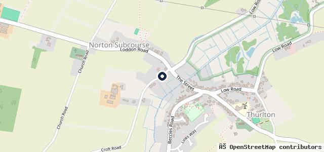 Map showing the location of Norwich Garage Ltd