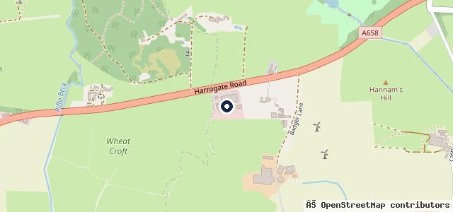 Map showing the location of The Discovery Centre