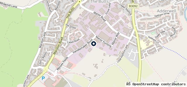 Map showing the location of Treads Vehicle Services Limited