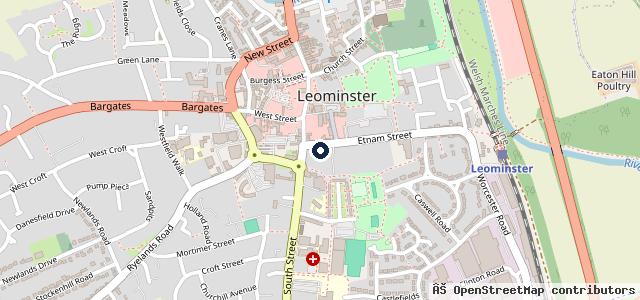 Map showing the location of Watsons Motor Works Ltd