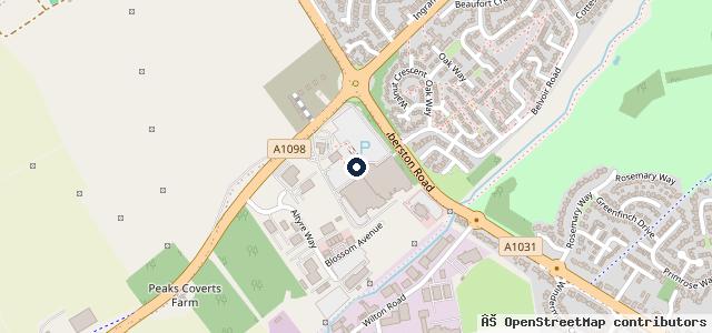 Map showing the location of Wilson & Co
