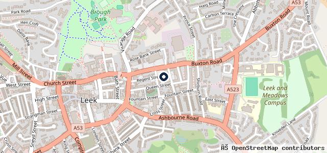 Map showing the location of S B Autos