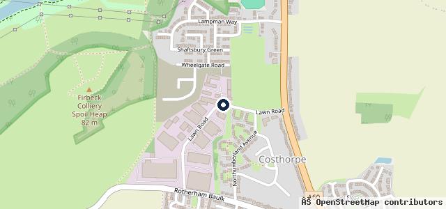 Map showing the location of Carlton MOT Centre Ltd