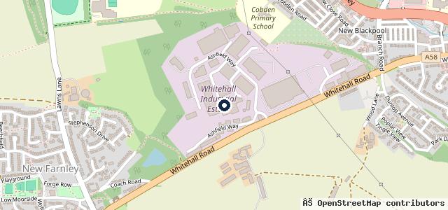 Map showing the location of VA Autos