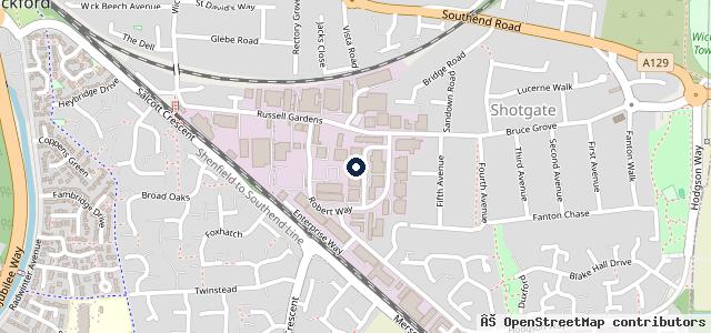 Map showing the location of M.S.Autocare