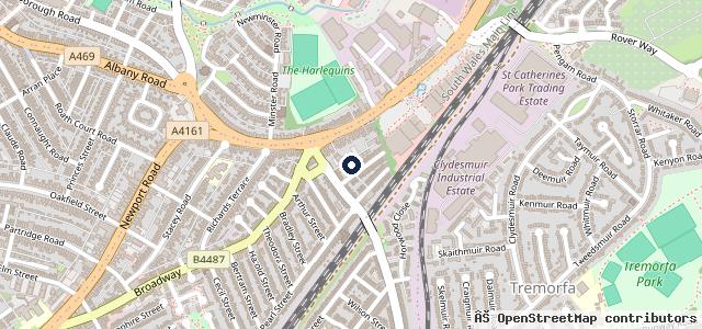 Map showing the location of Auto Moto Service