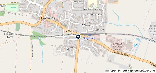 Map showing the location of R & S Motors