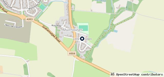 Map showing the location of Fourways