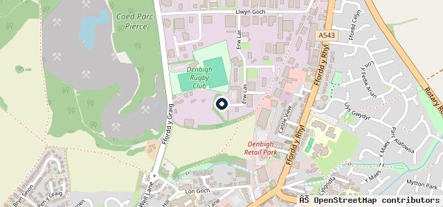 Map showing the location of Autocentre