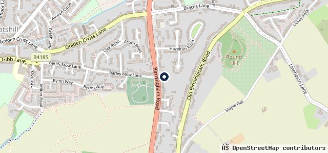Map showing the location of Abbey Motor Vehicles | Bromsgrove