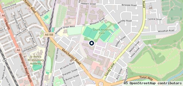 Map showing the location of Fleet Care Maintenance