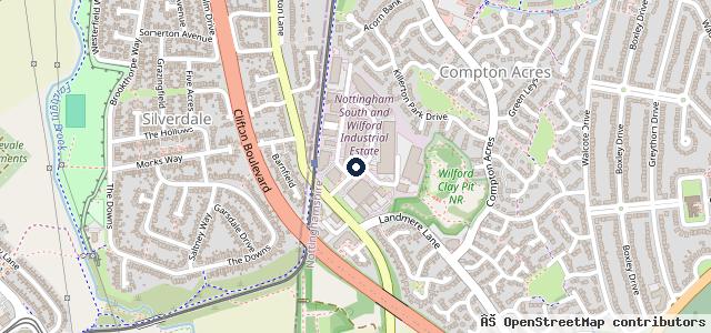 Map showing the location of Kev's Van Rentals, MOT & Autocentre