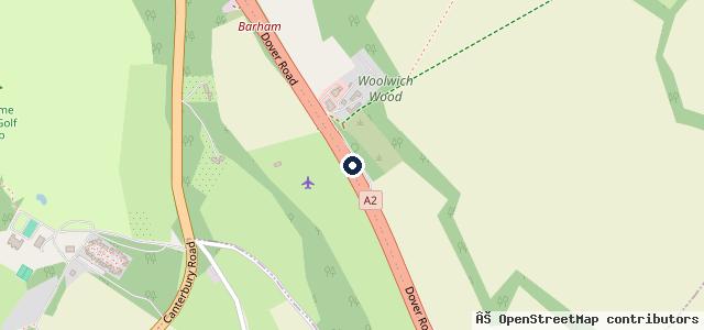 Map showing the location of Kent Motorcycles | Canterbury