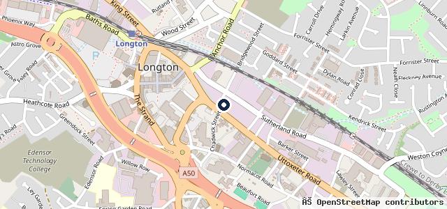 Map showing the location of Neil Cliffe vehicle repairs