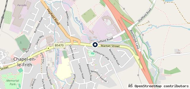 Map showing the location of Guy Matthews Limited