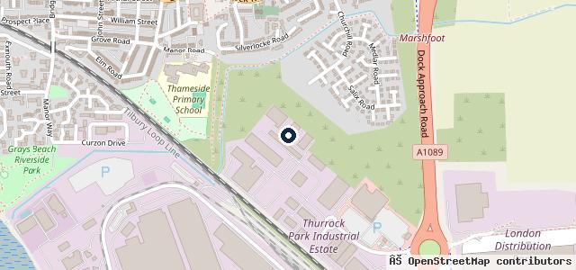 Map showing the location of ADM Auto Service & MOT Centre
