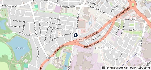 Map showing the location of Autocare Mobile