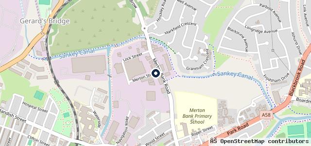 Map showing the location of Autolex Services