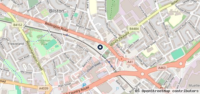 Map showing the location of Autotrics Vehicle Repair & Car Recovery Service