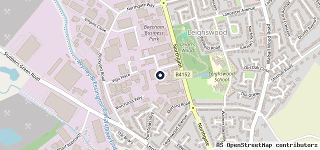 Map showing the location of Barry Heath Vehicle Repairs