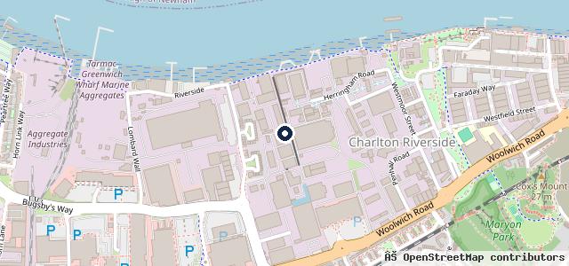 Map showing the location of Charlton Car Care Service