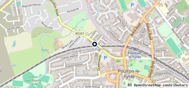 Map showing the location of Clarke & Johnston