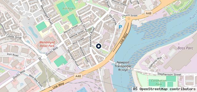 Map showing the location of Danny's Auto Centre