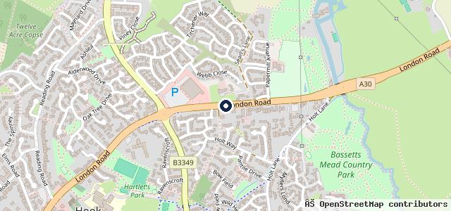Map showing the location of Hook Auto repairs and recovery’s