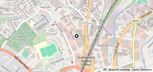 Map showing the location of Peter Ellam Motor Engineers Ltd