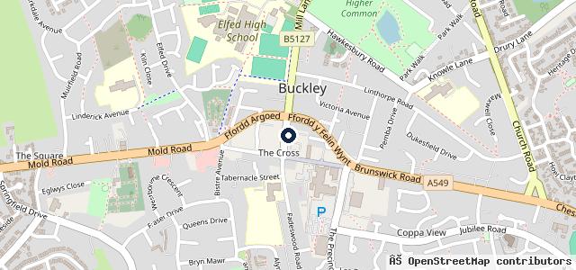 Map showing the location of Don Keeley