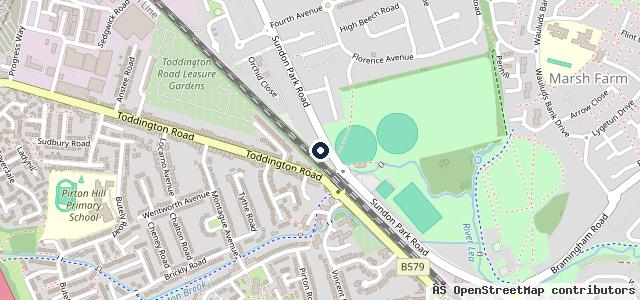 Map showing the location of Drive Ryte Mot & Service