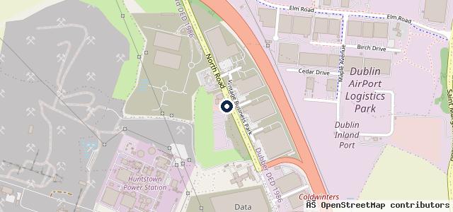 Map showing the location of E&D Motors