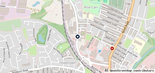Map showing the location of Burtree MOT Centre Ltd | Darlington