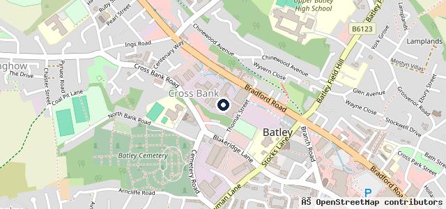 Map showing the location of FDL Bespoke UK