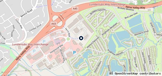 Map showing the location of Vauxhall