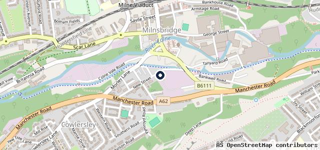 Map showing the location of Gledhill Motors