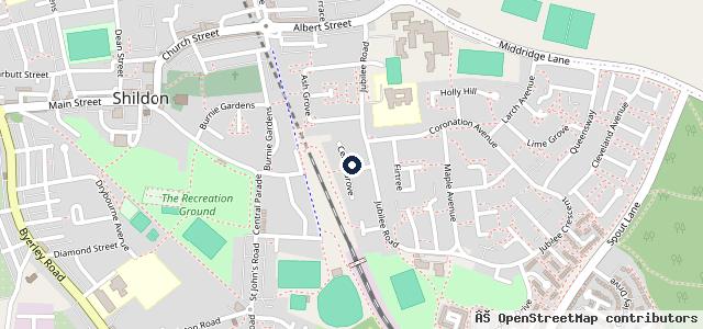 Map showing the location of Heslop’s Recovery & Movements