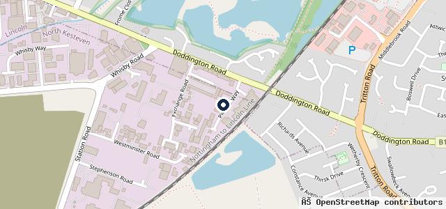 Map showing the location of Independent Vehicle Specialists